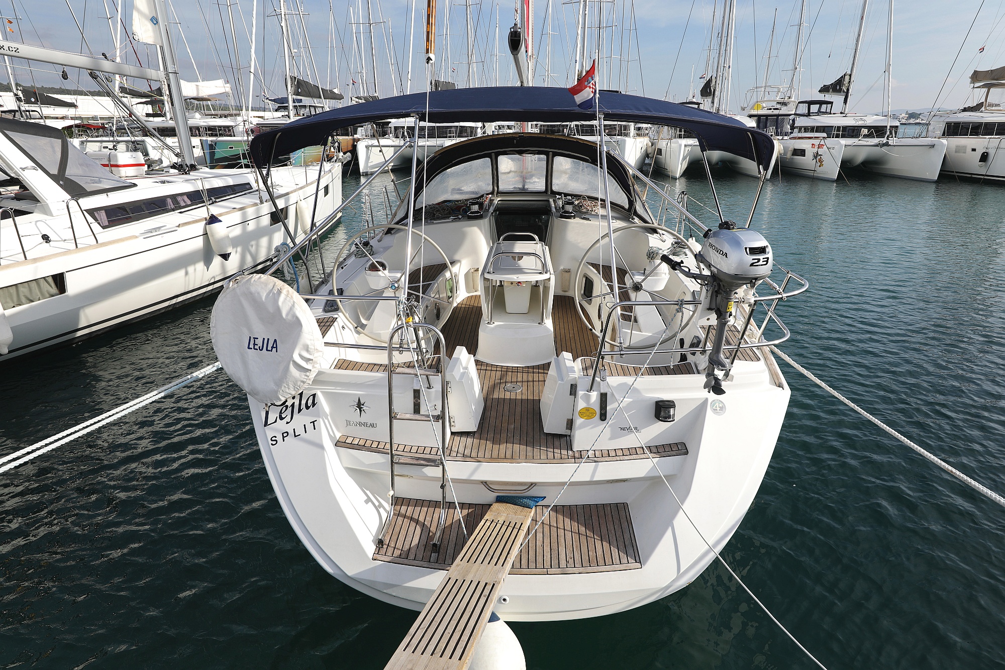 Photo #10 - Sun Odyssey 45 (LEJLA) in Sukosan - 8023