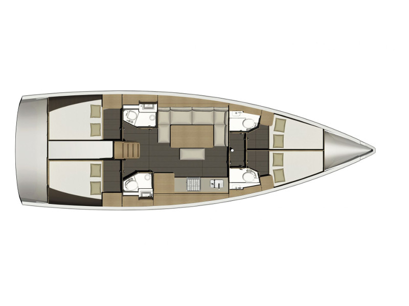 Photo #11 - Dufour 460 Grand Large (Mincipesa) en Pula - 8017