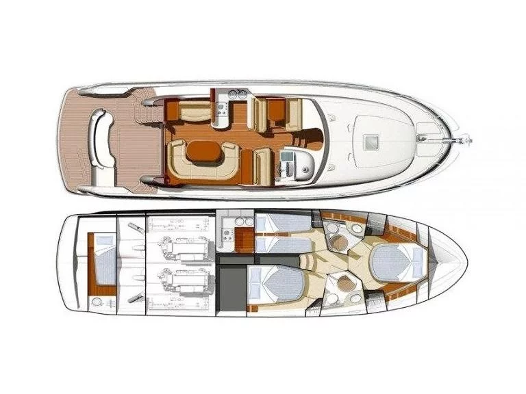 Prestige 46 Fly-a (Cobalt Blu) Plan image - 9