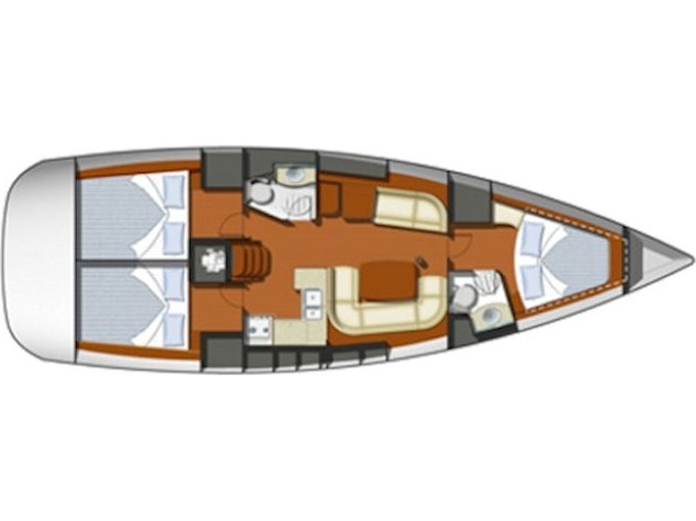 Photo #2 - Sun Odyssey 42 i (Bill Maira) in Preveza - 8116
