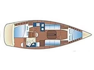 Bavaria 35 Match (NorthWind II) Plan image - 1