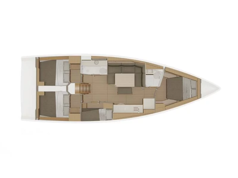 Dufour 430 Grand Large (Echo Ι) Plan image - 1