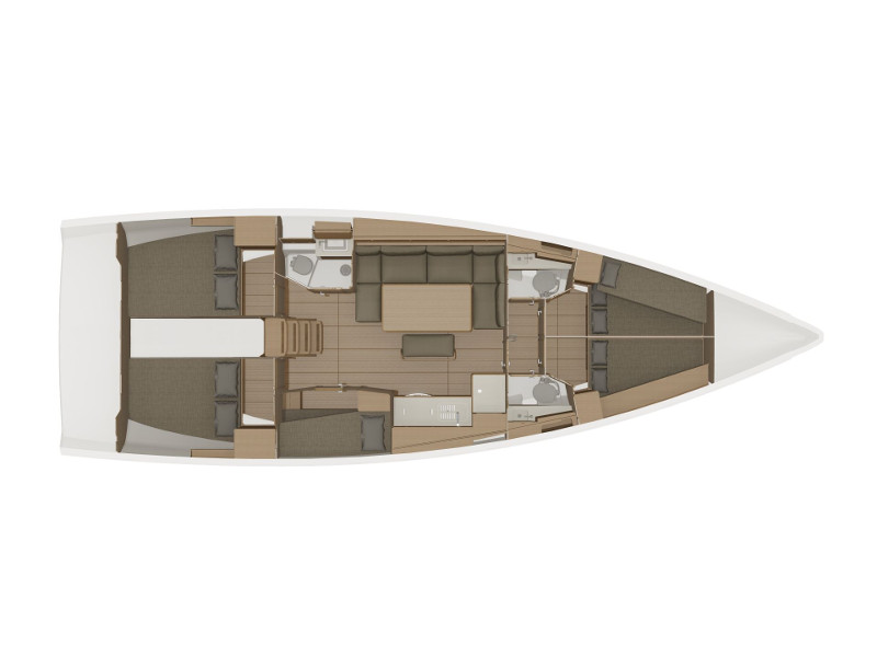 Photo #2 - Dufour 460 Grand Large (5cab/3wc) (Tango II) en Corfú - 11943