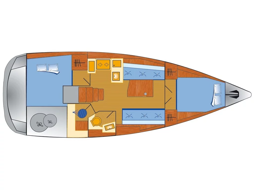 Oceanis 38.1.2 (Tamara) Plan image - 26