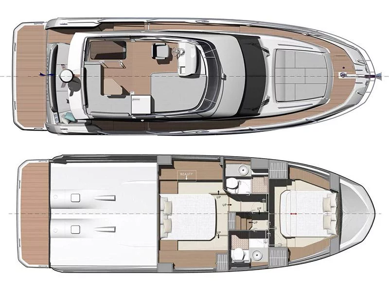 Prestige 420 Fly (Brigadoon) Plan image - 19