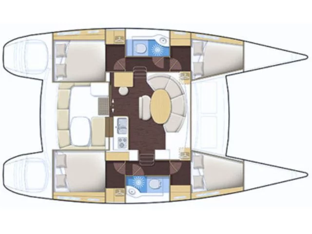 Lagoon 380 (L380-17L) Plan image - 0
