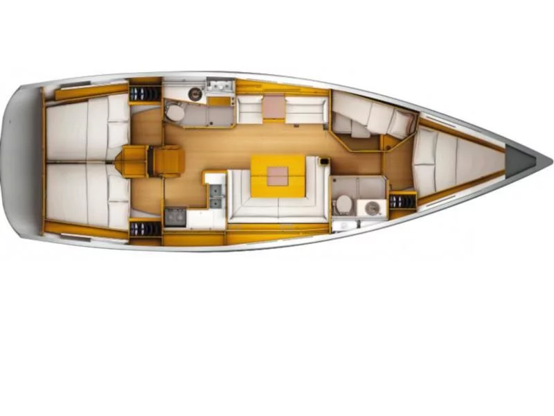 Sun Odyssey 449 (Matar) Plan image - 17