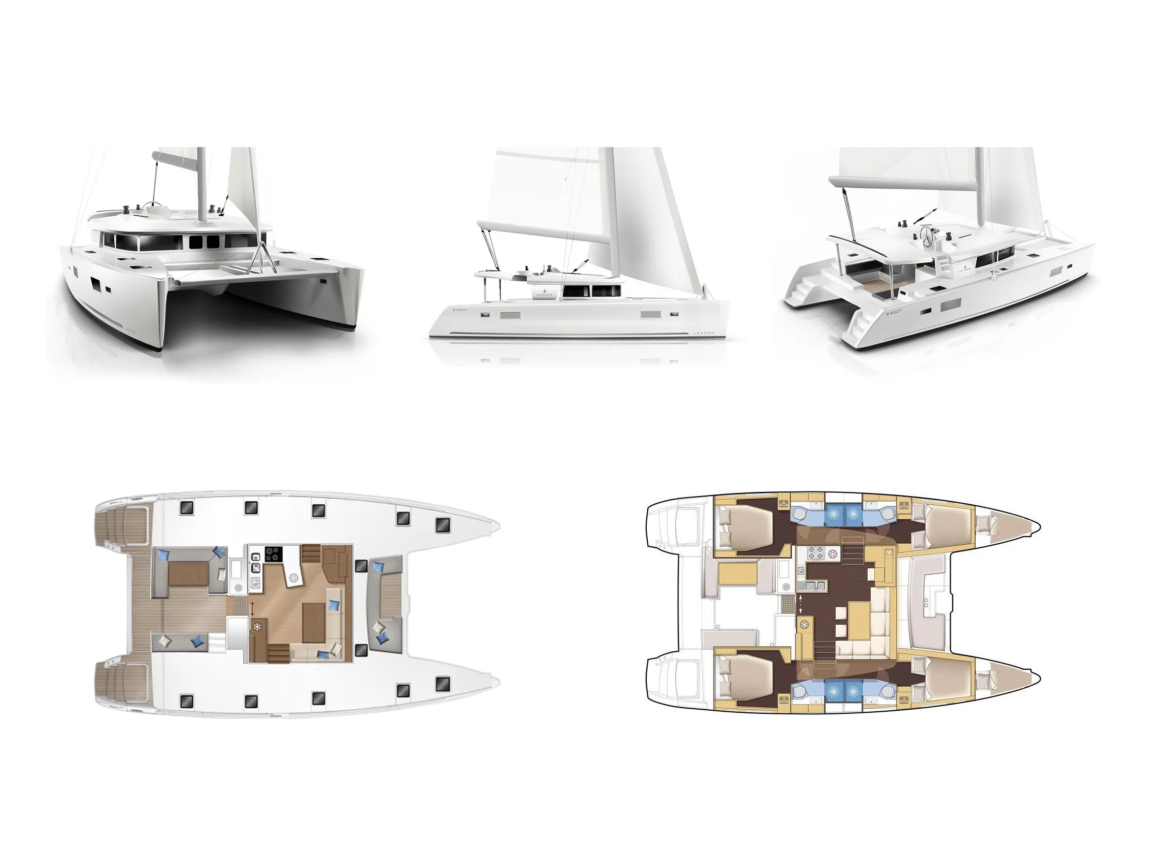 Lagoon 450F (Escapade) Plan image - 5