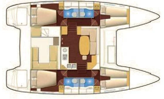 Lagoon 400 S2. (Callisto L400)  - 25