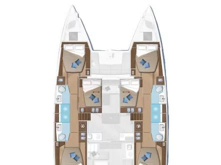 Lagoon 50 & GEN & WM (Andromeda) Plan image - 5
