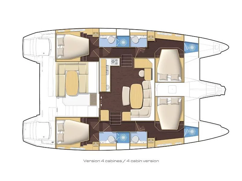 Lagoon 421 (Iryn) Plan image - 4