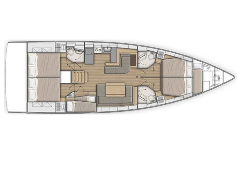 Oceanis 51.1 — photo 6