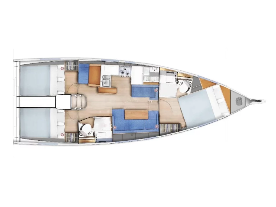 Sun Odyssey 410 (Pheia - Comfort line) Plan image - 12
