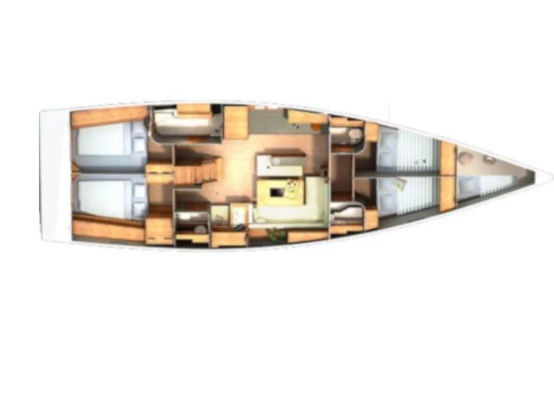 Hanse 505 (Kia Ora) Plan image - 5