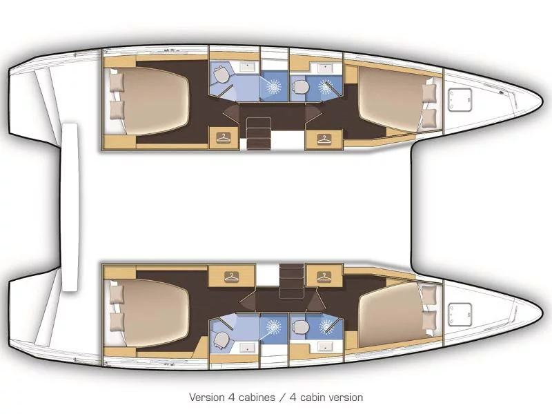 Lagoon 42 (ARTEMIS) Plan image - 3