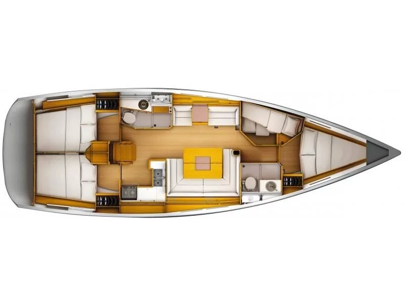 Sun Odyssey 439 (Kontiki) Plan image - 11