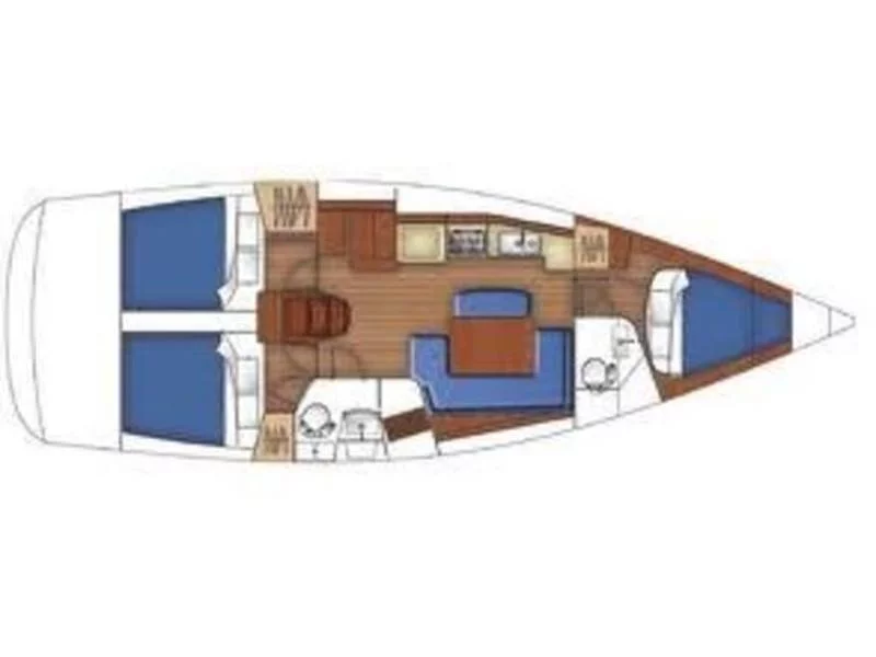 Oceanis 40 (ANASSA) Plan image - 12