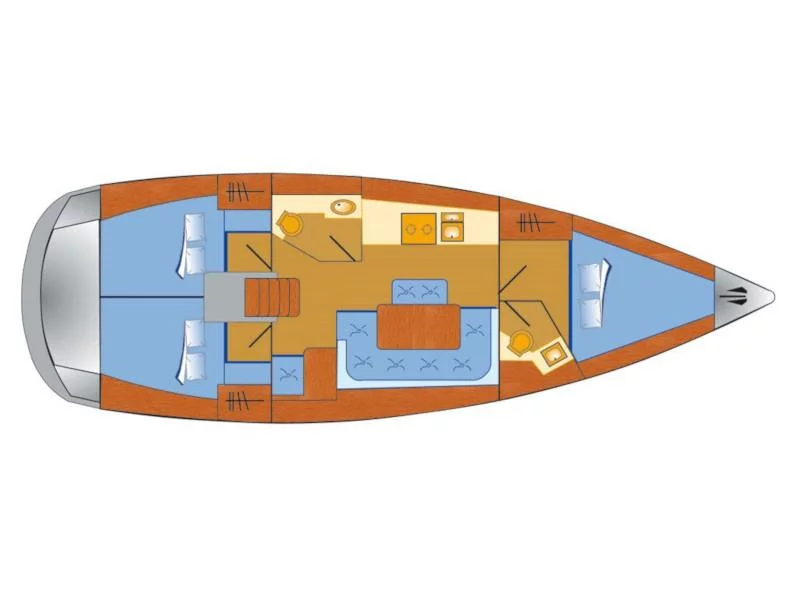 Bavaria Cruiser 41 (Maestral) Plan image - 3