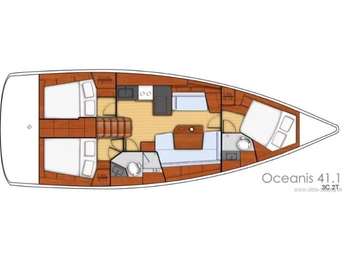 Oceanis 41.1 (SPARKLING) Plan image - 6