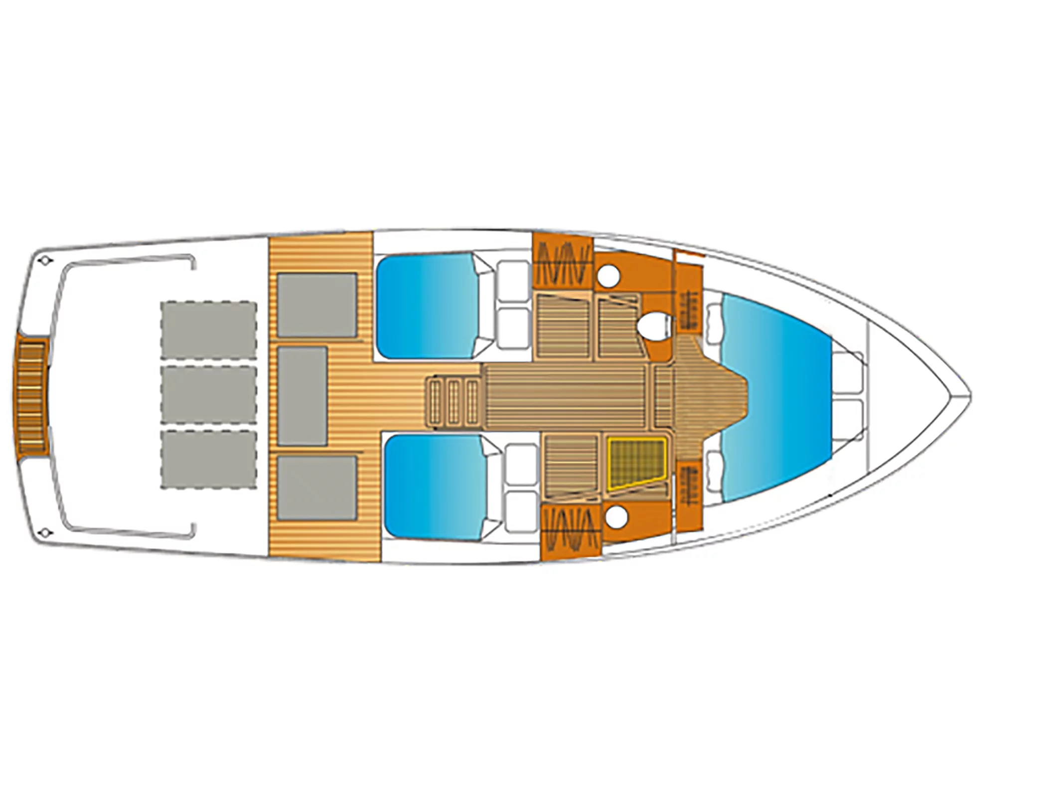 Bravoure 34 Twin (Drait 83) Plan image - 11