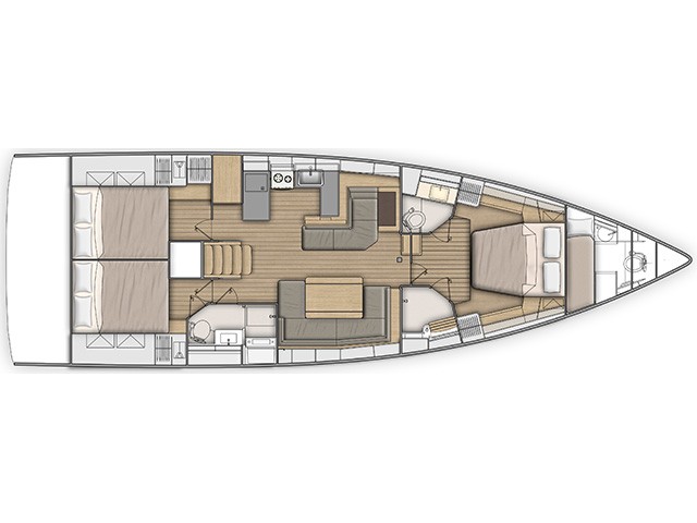 Photo #7 - Oceanis 51.1 (MAMAMIA (WITH AC& OWNER VERSION)) en Kastela - 9014
