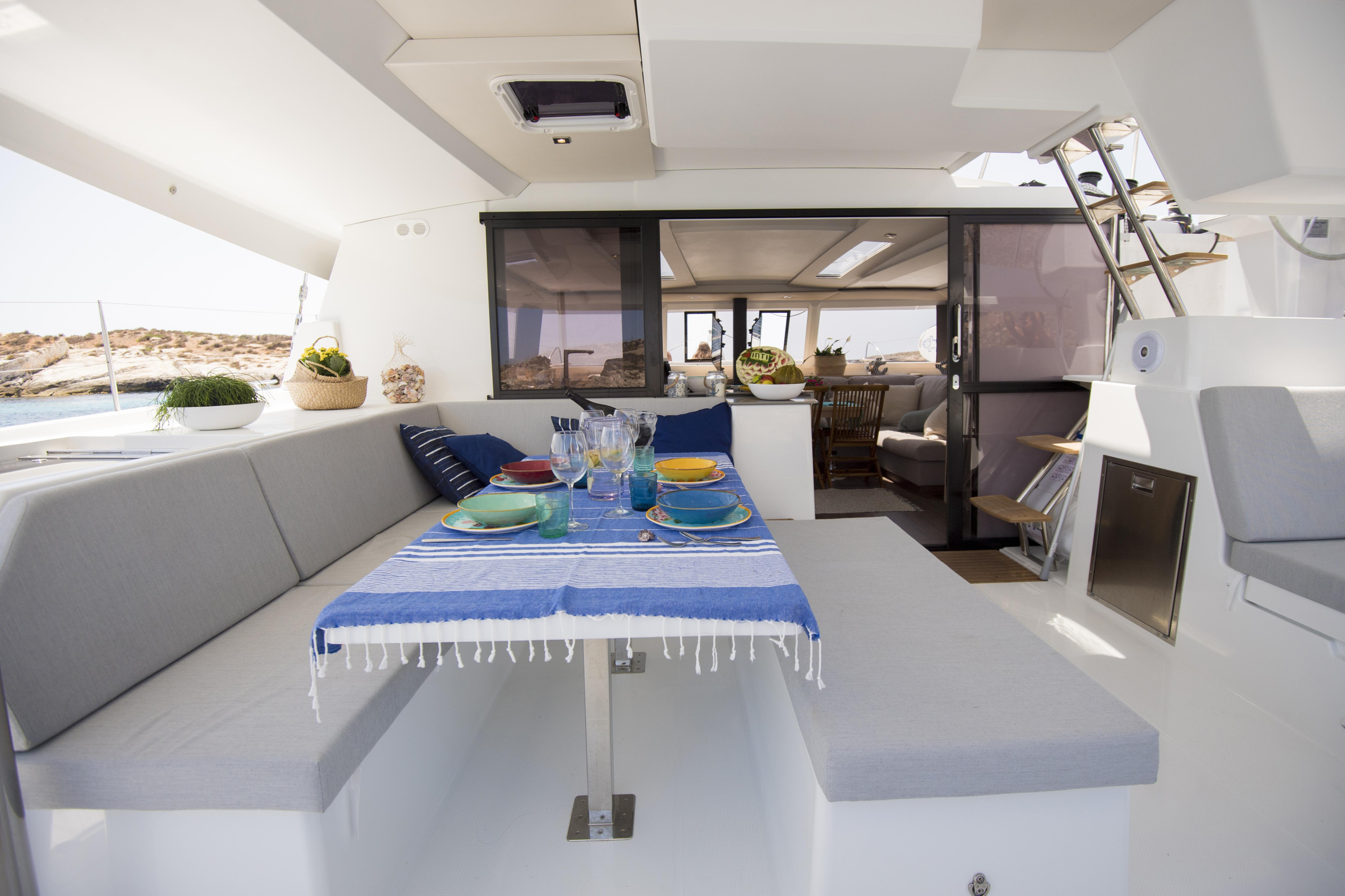 Photo #37 - Fountaine Pajot Saona 47 (Wm-AC-Gen-Sol.Pan) (Saona) in Castellamare del Golfo - 12854