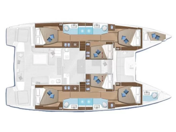 Lagoon 50 (KATKA) Plan image - 12