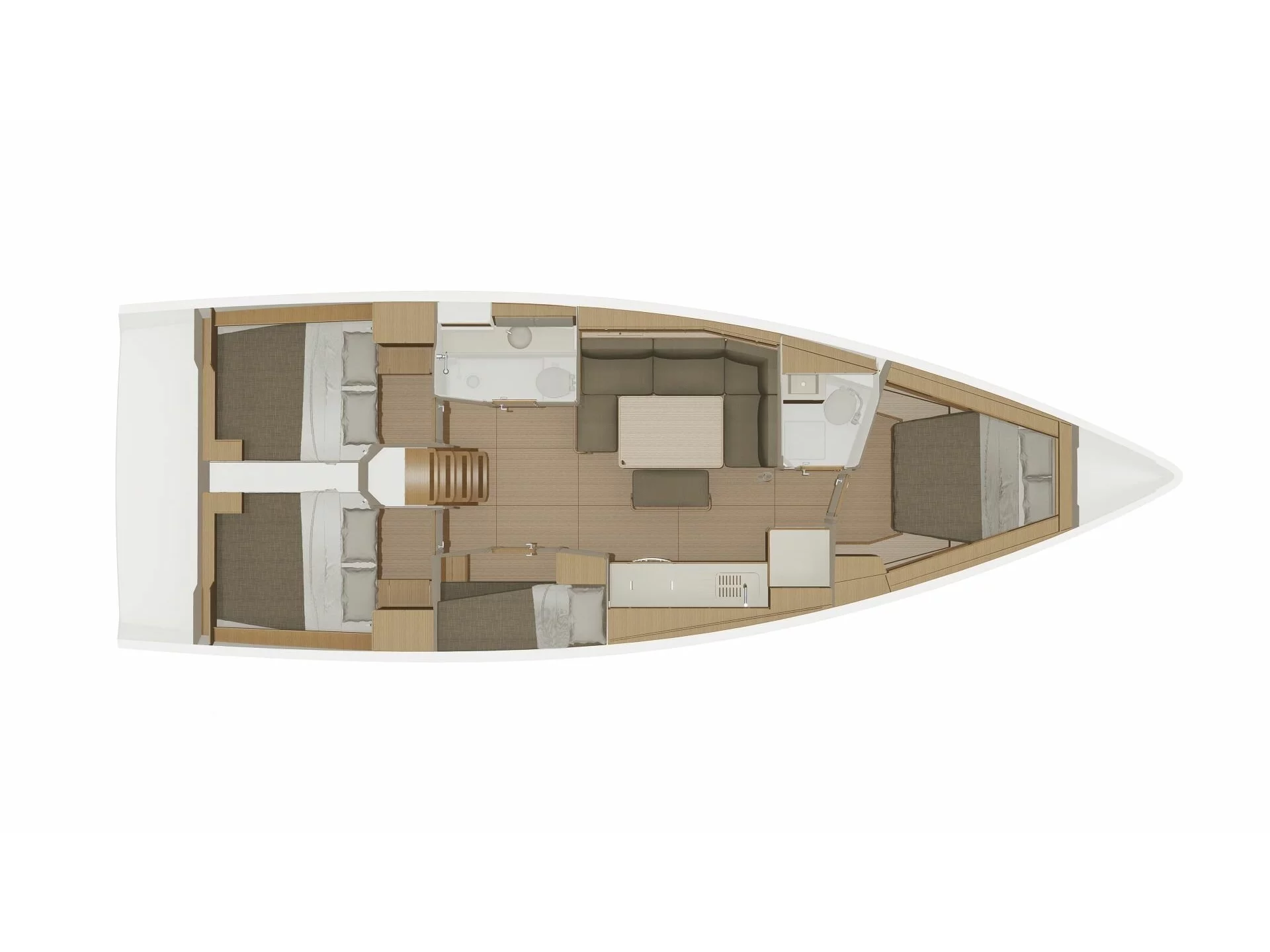 Dufour 430 Grand Large (Marlera) Plan image - 10