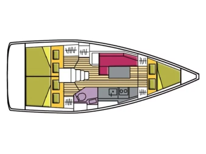 Oceanis 35.1 (Nodus) Plan image - 9