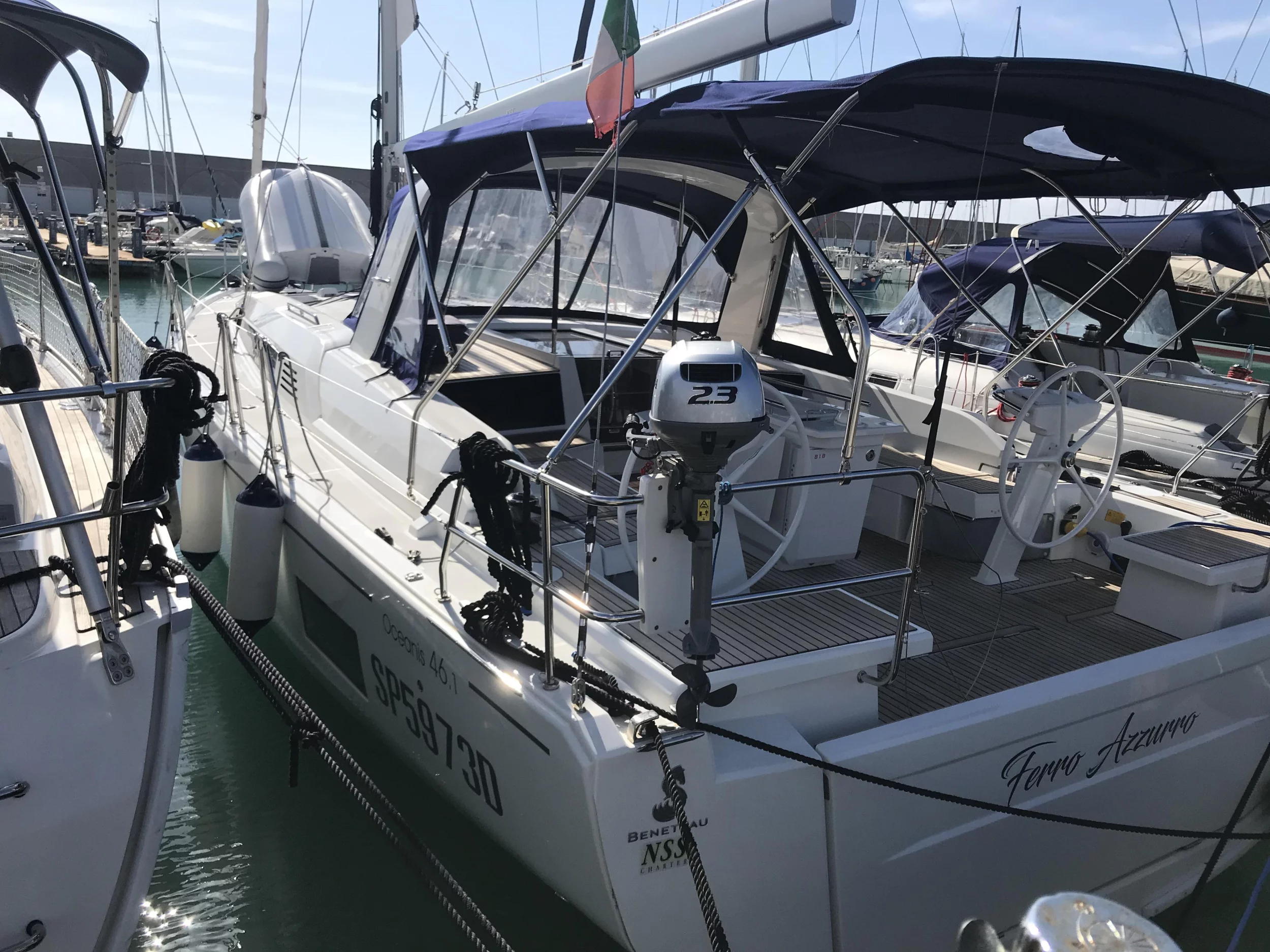 Oceanis 46.1 (4 cab) (Ferro Azzurro) Main image - 0