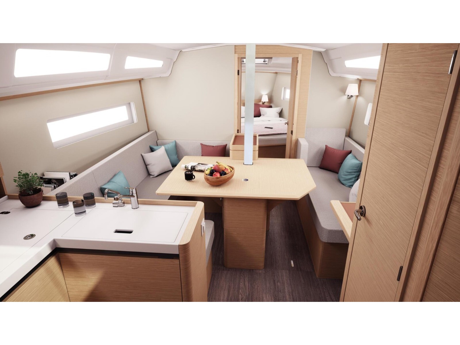 Photo #2 - Sun Odyssey 380 - 1wc (Phos - Comfort line) en Trapani - 9666