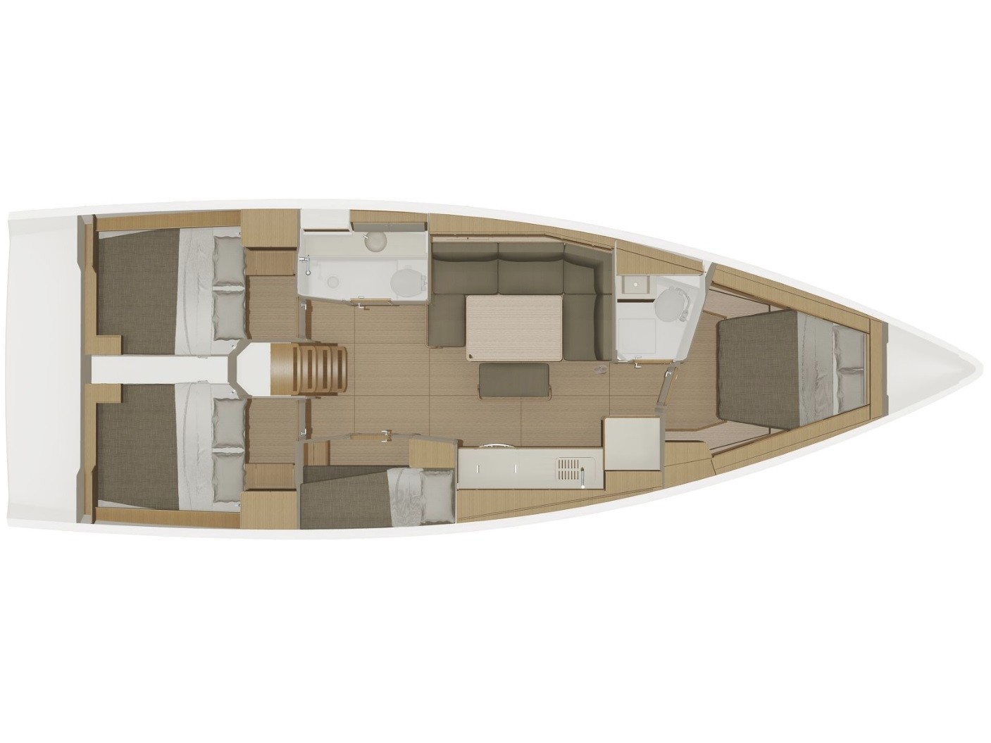 Photo #14 - Dufour 430 Grand Large (Fenera) in Krk - 9738