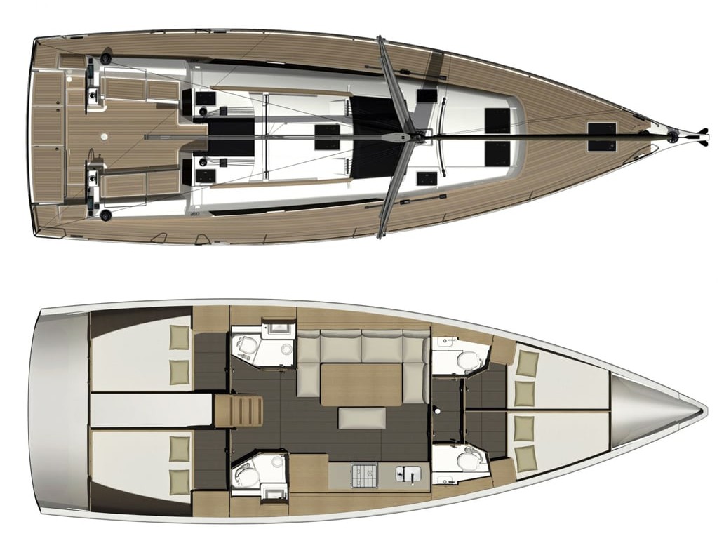 Photo #3 - Dufour 460 Grand Large (Odysseas) en Nikiti - 9565