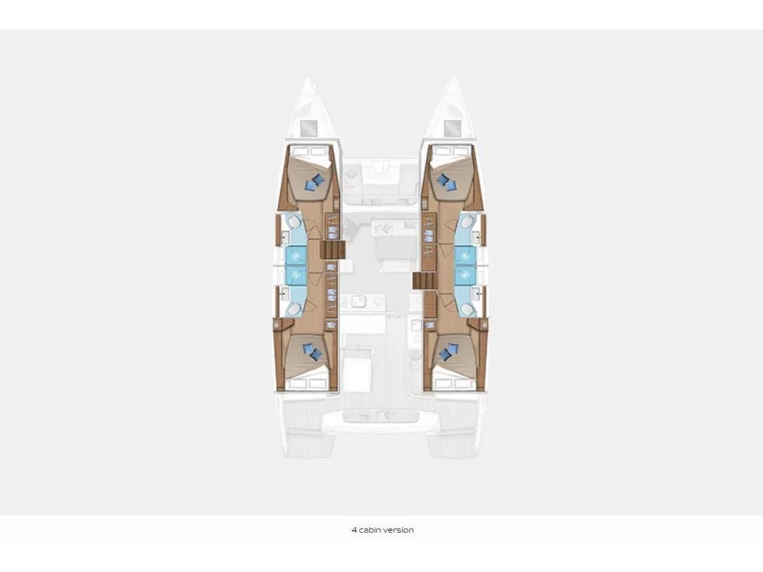 Lagoon 46 & GEN & WM (Harmony) Plan image - 19