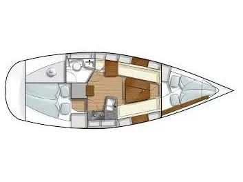 Hanse 315 (Libera) Plan image - 2
