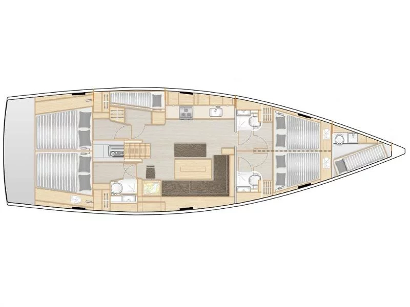 Hanse 508 (ARTEMIS) Plan image - 11