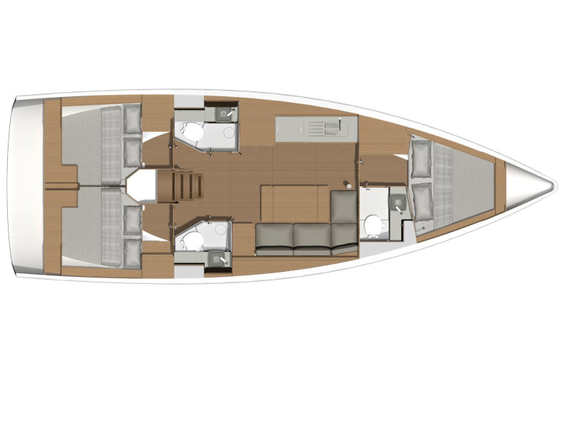 Photo #13 - Dufour 390 Grand Large (Parbleu) en Capo d'Orlando - 9061