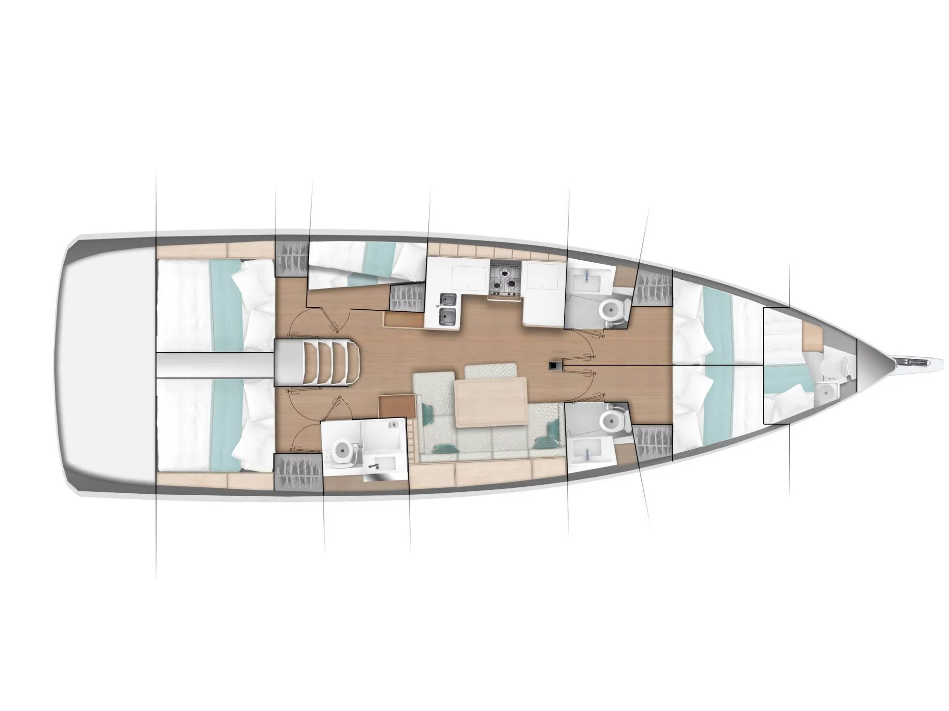 Sun Odyssey 490 (Jason) Plan image - 20