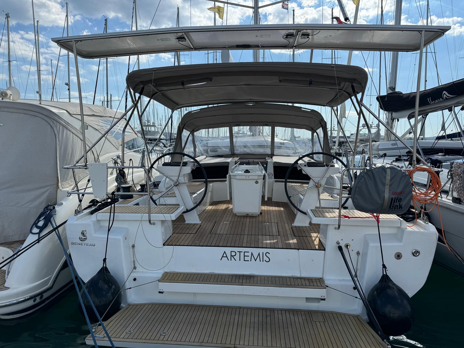 Photo #1 - Oceanis 46.1 (Artemis) in Rogoznica - 9768