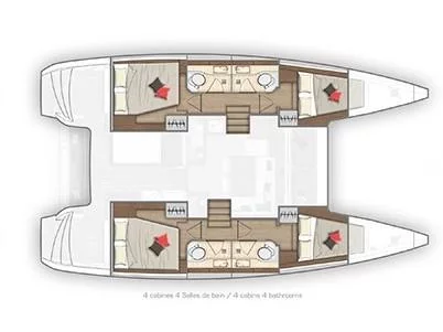 Lagoon 40 (Venus) Plan image - 14
