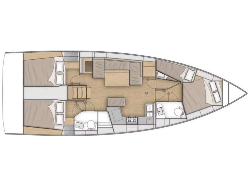 Oceanis 40.1 (MAMMA MIA) Plan image - 11