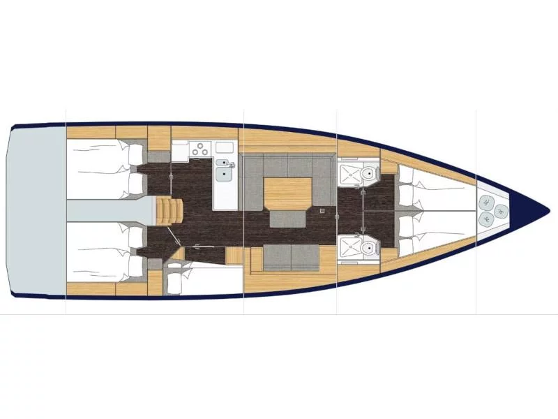 BAVARIA C 45 BT (19) (TWIGGY) Plan image - 7
