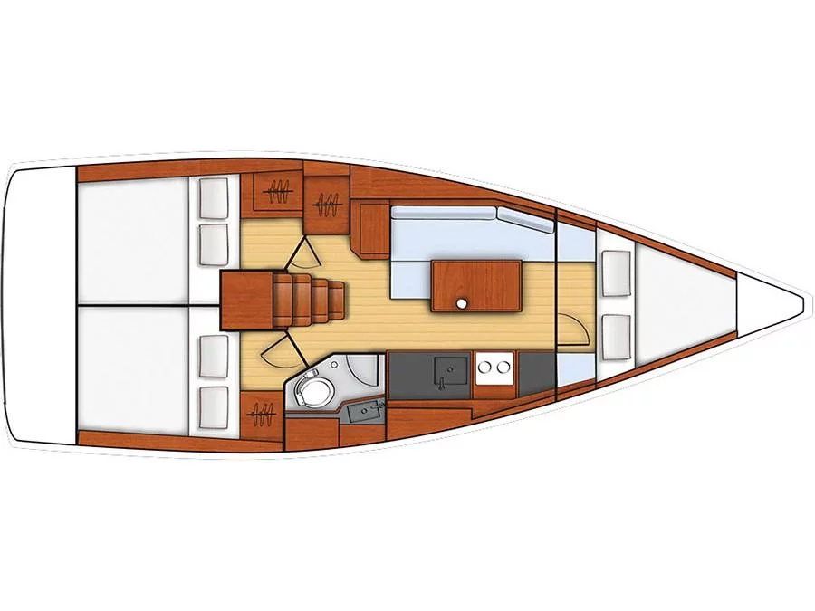 Oceanis 35 (Minta) Plan image - 10