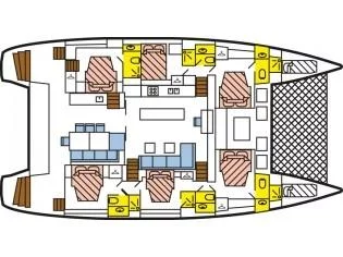 Lagoon 620 (Marlena) Plan image - 15