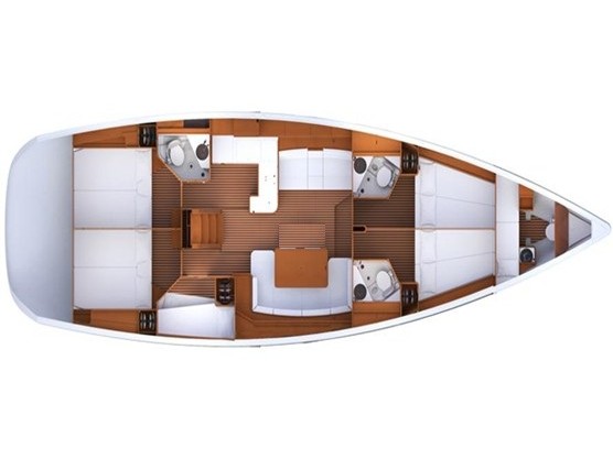 Jeanneau 53 (6 cab) — photo 10