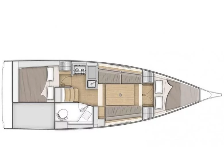 Oceanis 30.1 (ARYA) Plan image - 2