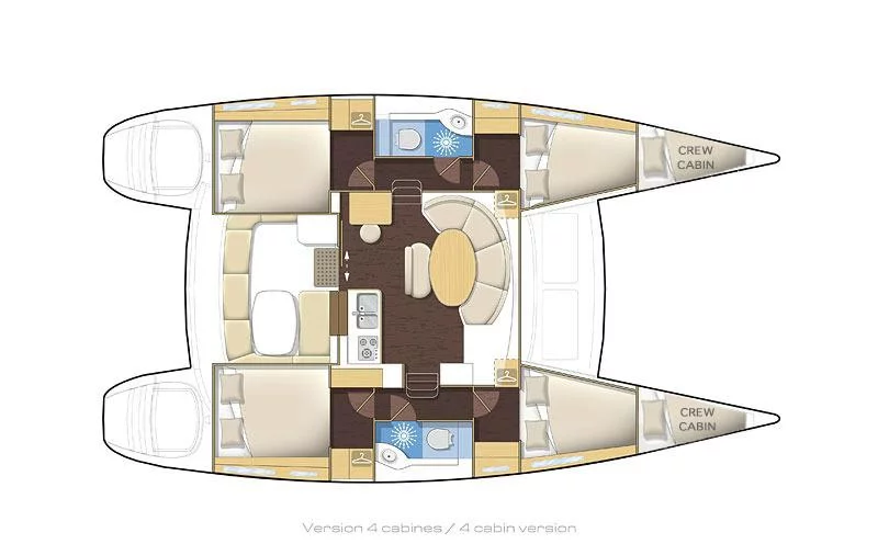 Lagoon 380 (Bellevue)  - 13