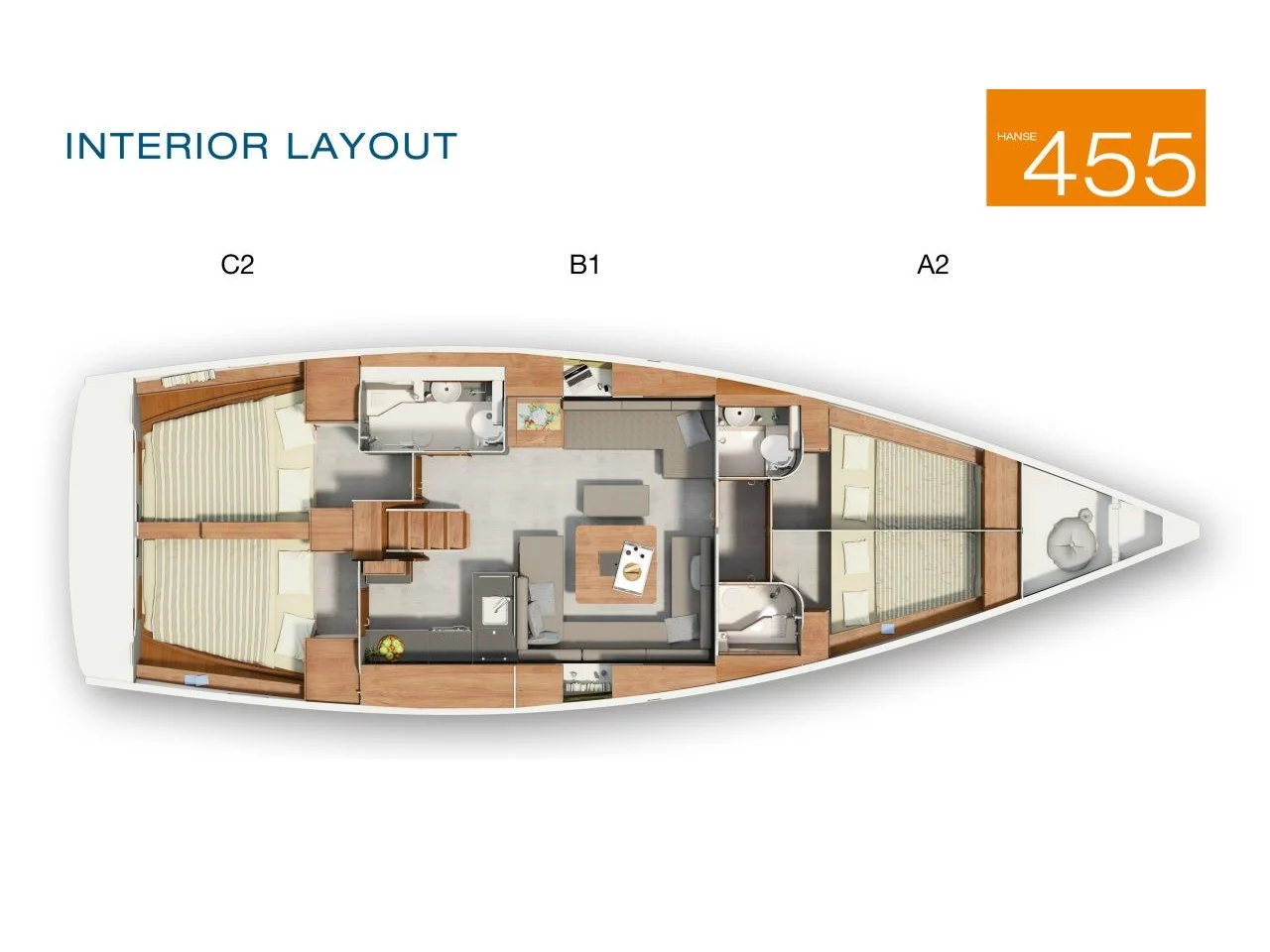 Hanse 455 (Swell) Plan image - 32