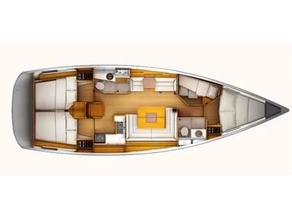 Jeanneau 439 (Marina 1) Plan image - 5