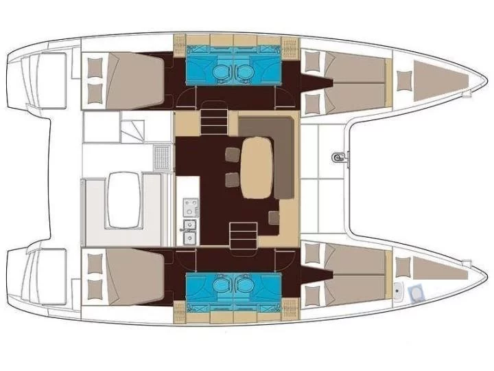 Lagoon 400 (Aurora) Plan image - 8